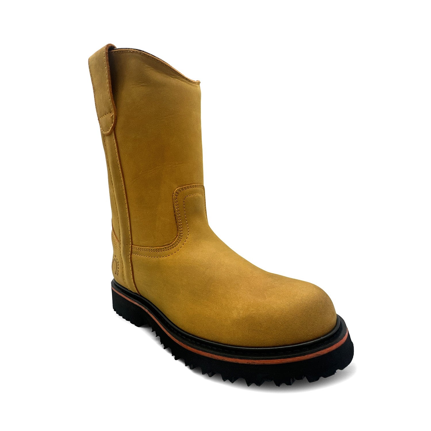 Men's Pull On Leather Heavy Duty Work Boot