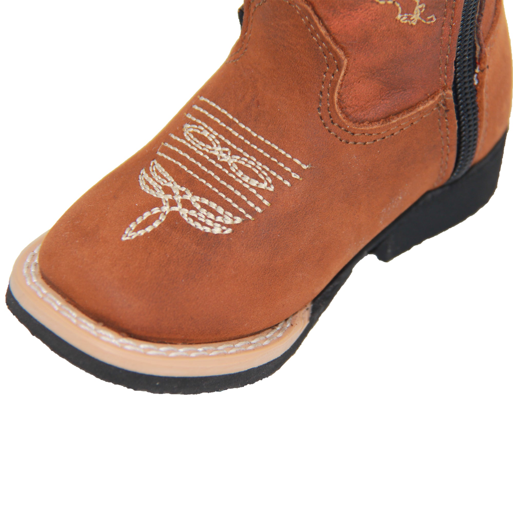 Infant Girls Sunflower Embroidered Cowgirl Boot