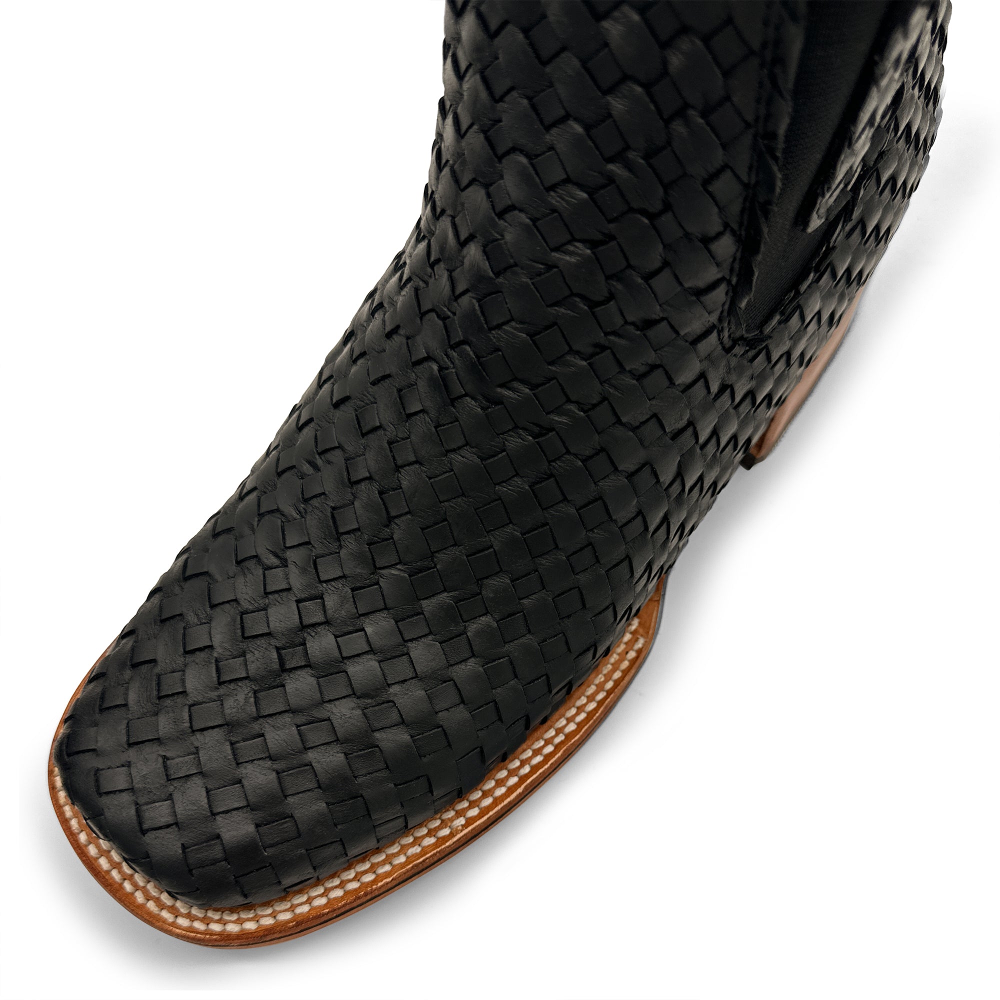 Men's Short Ankle Rodeo Petatillo Boot Square Toe