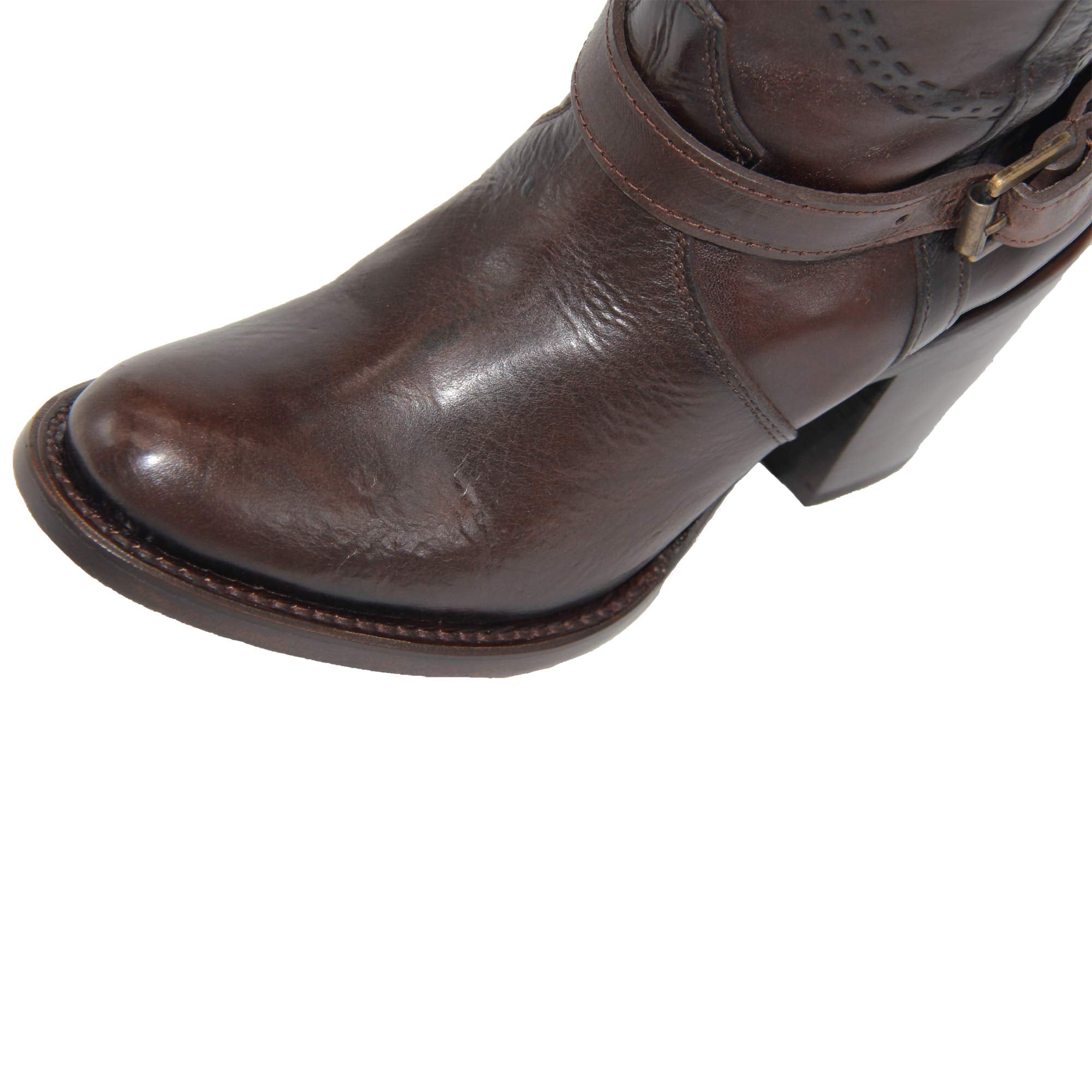 Women's Tall Cowboy Boot Round Toe