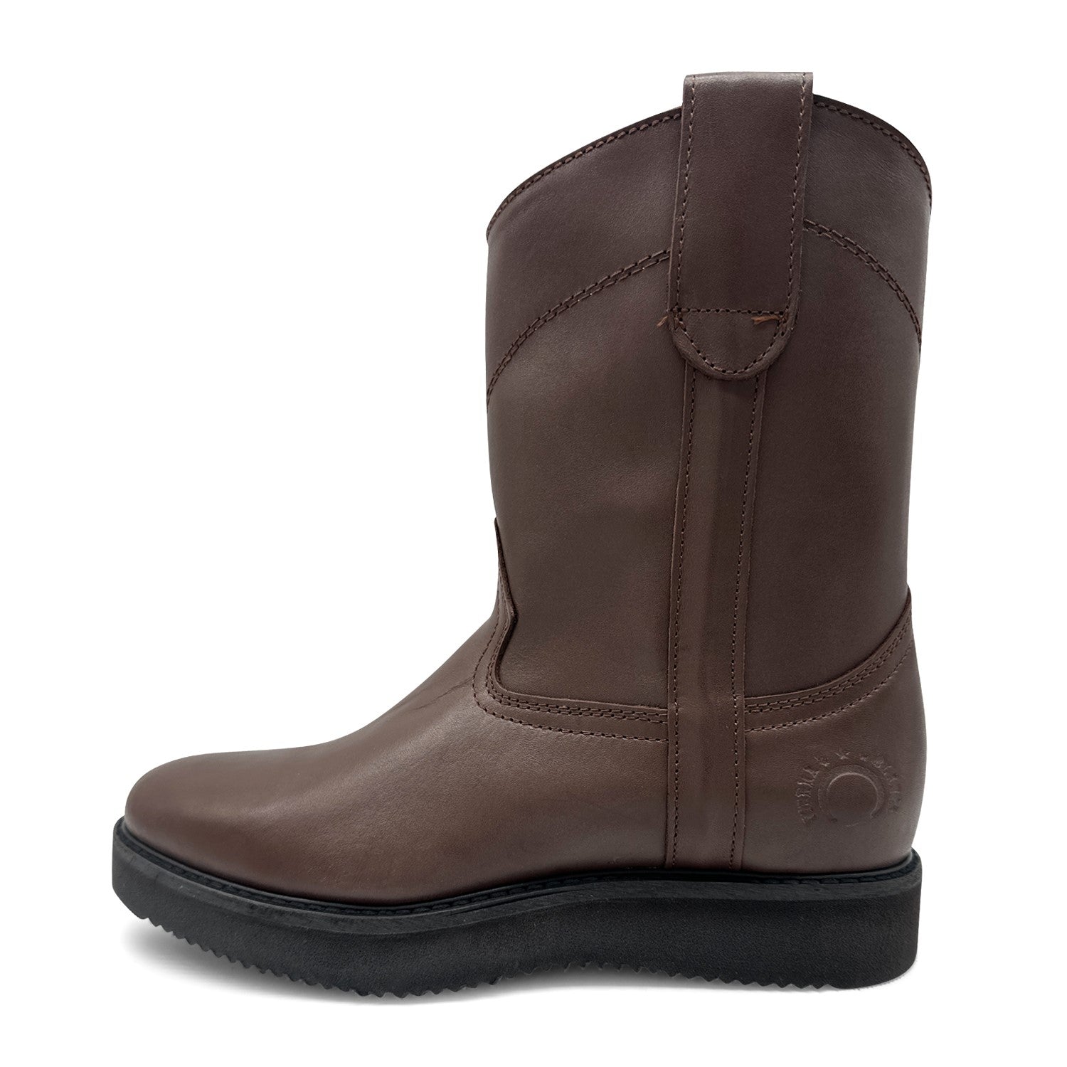 Men's Leather Lightweight Soft Toe Western Work Boot