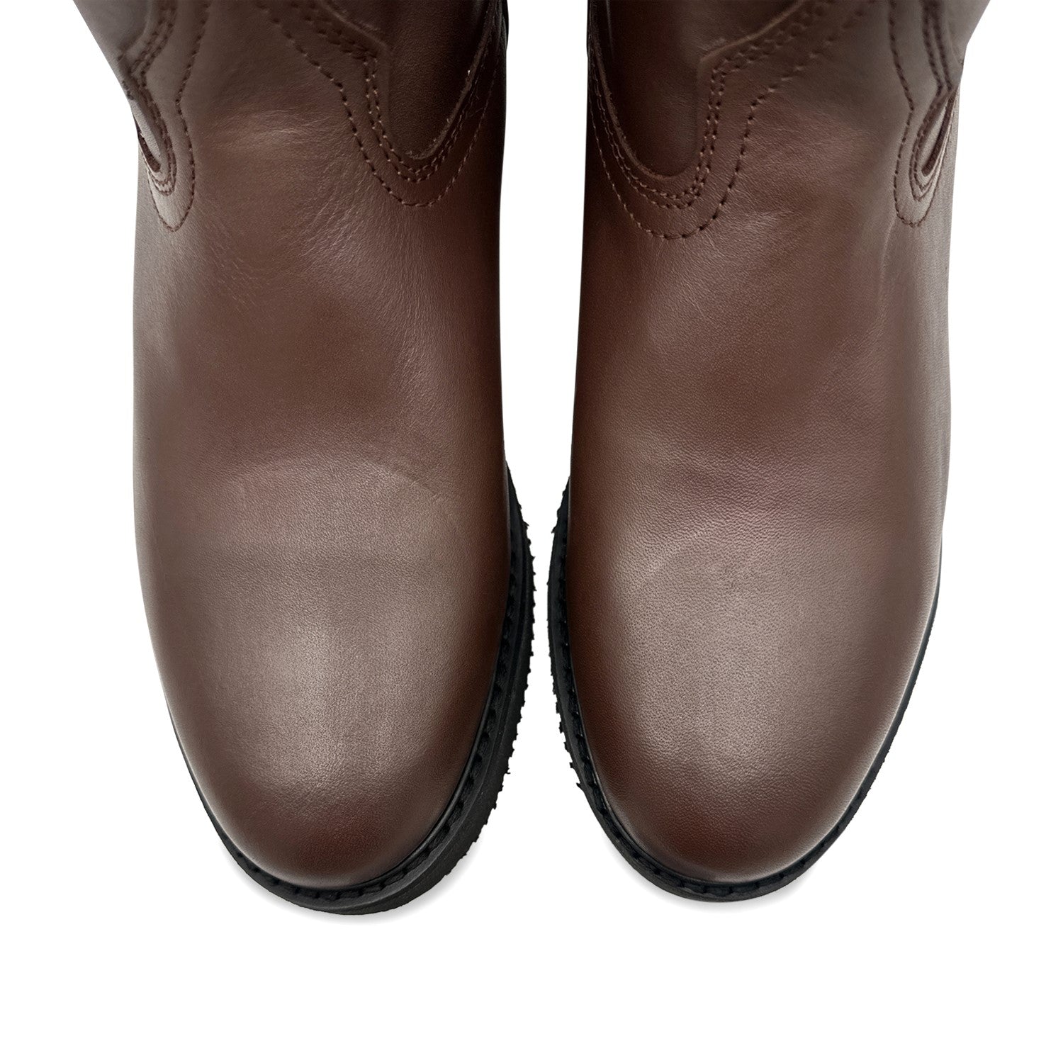 Men's Leather Lightweight Soft Toe Western Work Boot