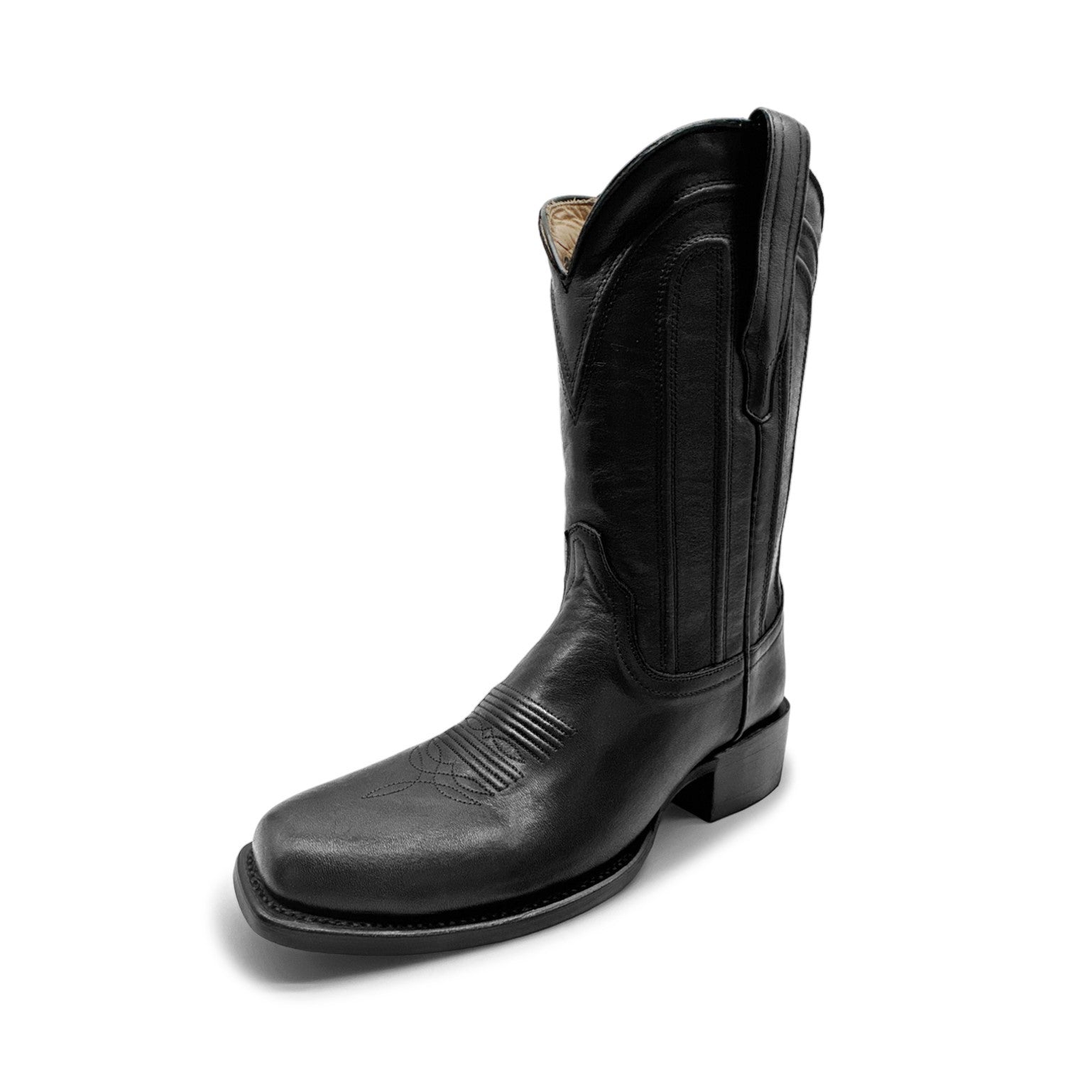 Men's Square Toe Dress Leather Western Cowboy Boot