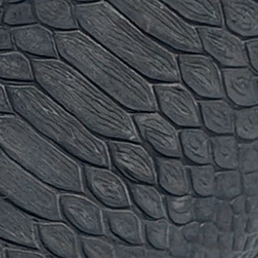 Men’s Leather Western Cowboy Boot With Embossed Python Print