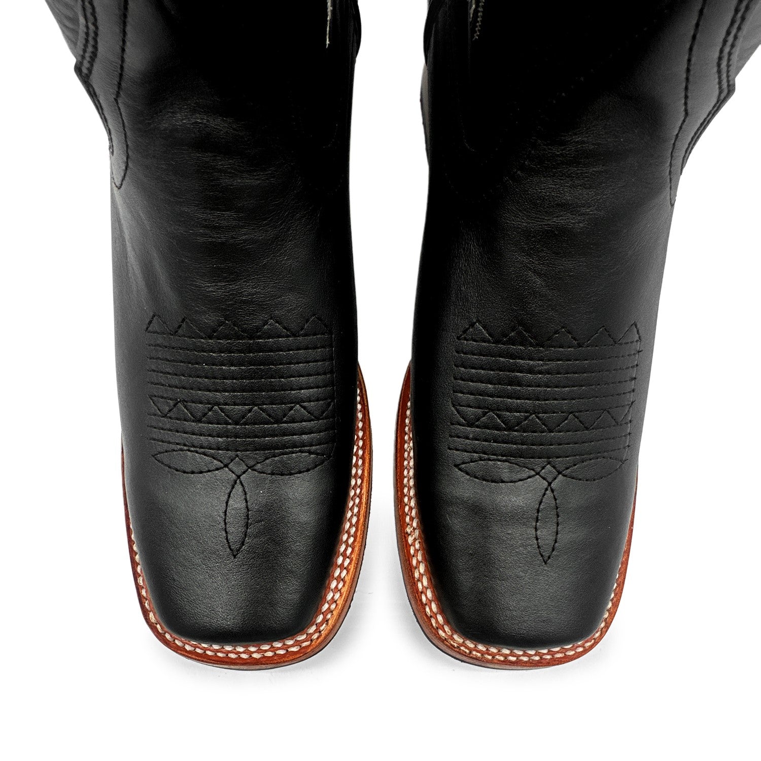 Men's Square Toe Leather Cowboy Western Boot