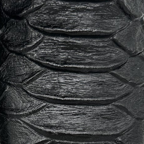 Men's Leather Exotic Python Print Square Toe Cowboy Boot