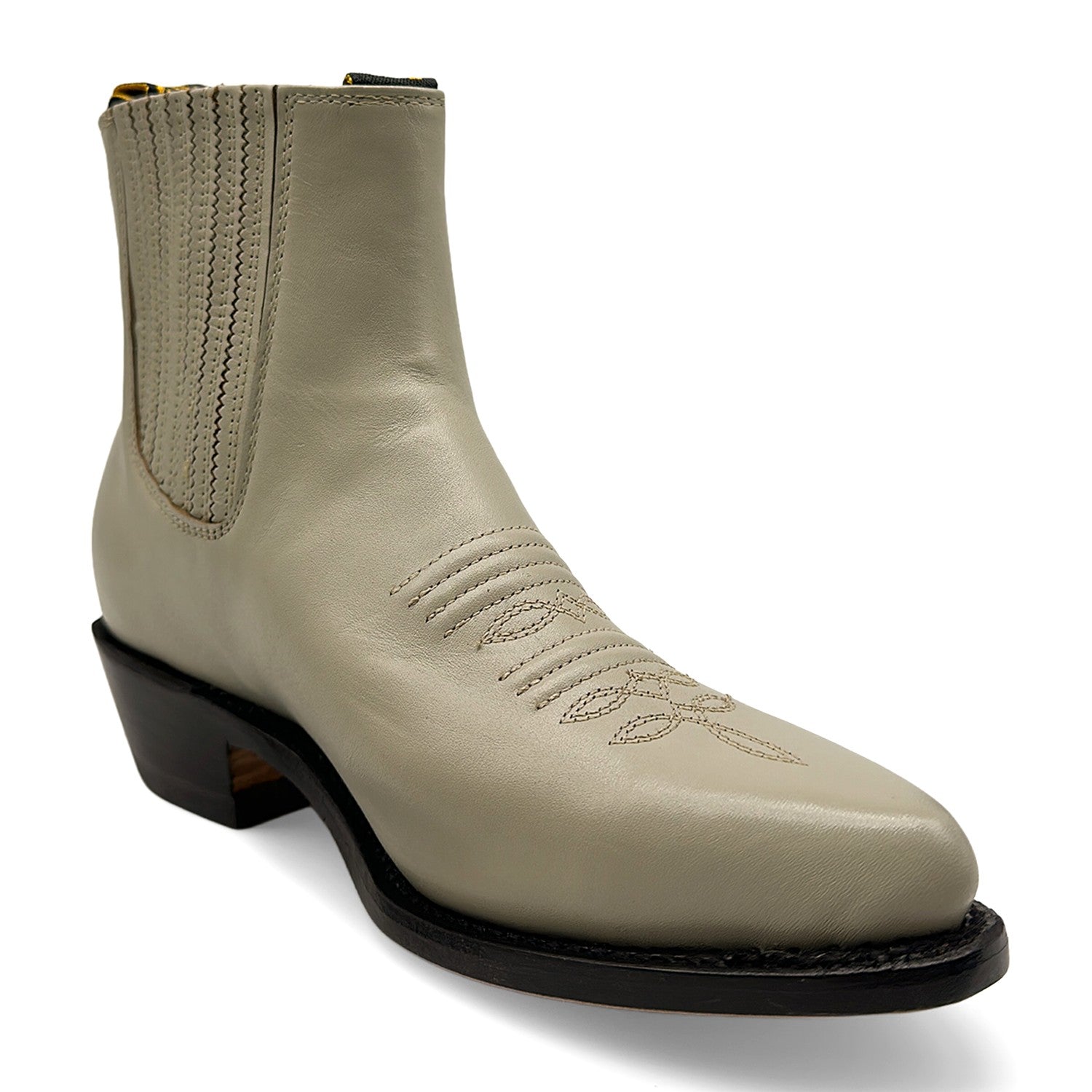 Men’s J Toe Short Ankle Leather Boot