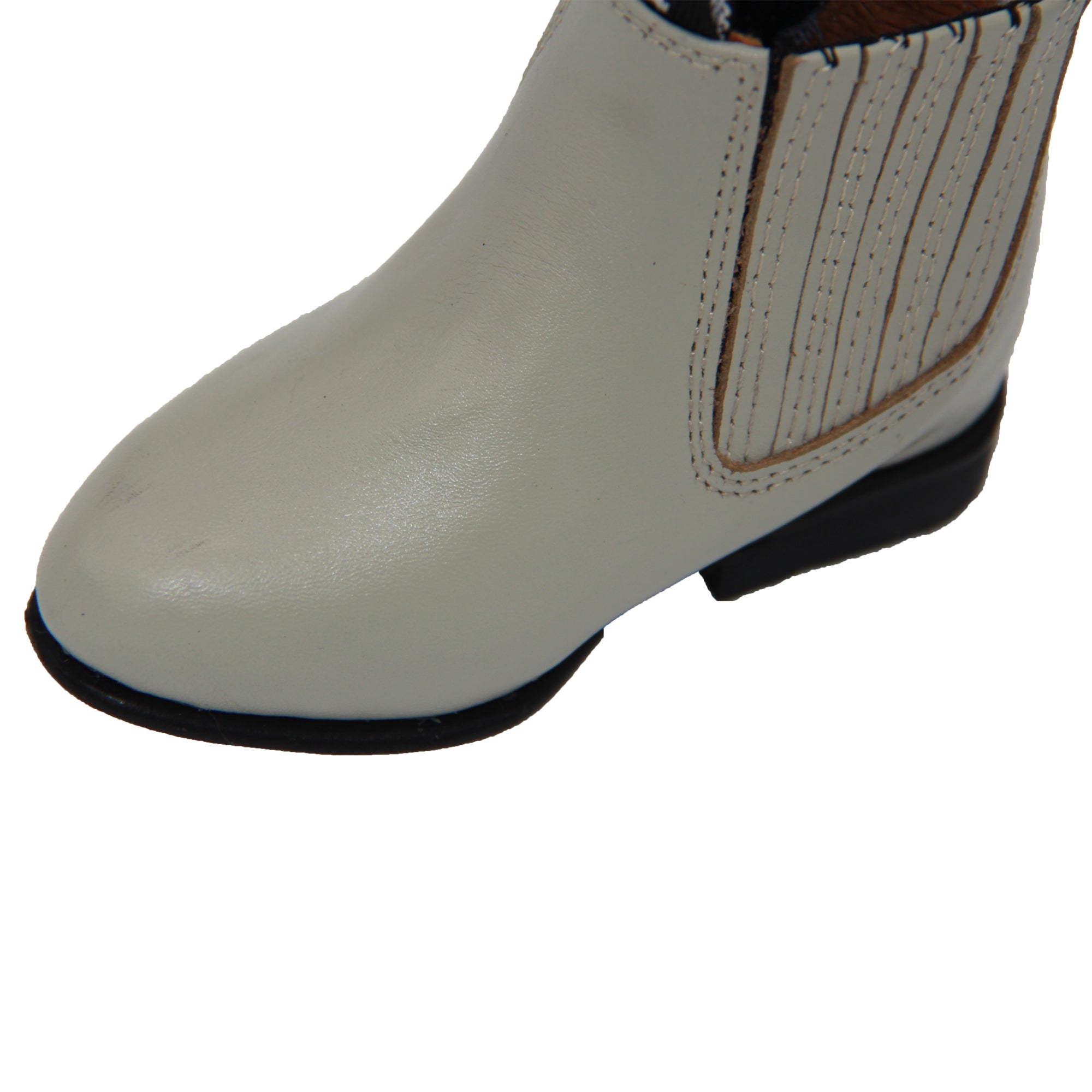 Kids Leather Ankle Boots Toddler Infant Western Boot