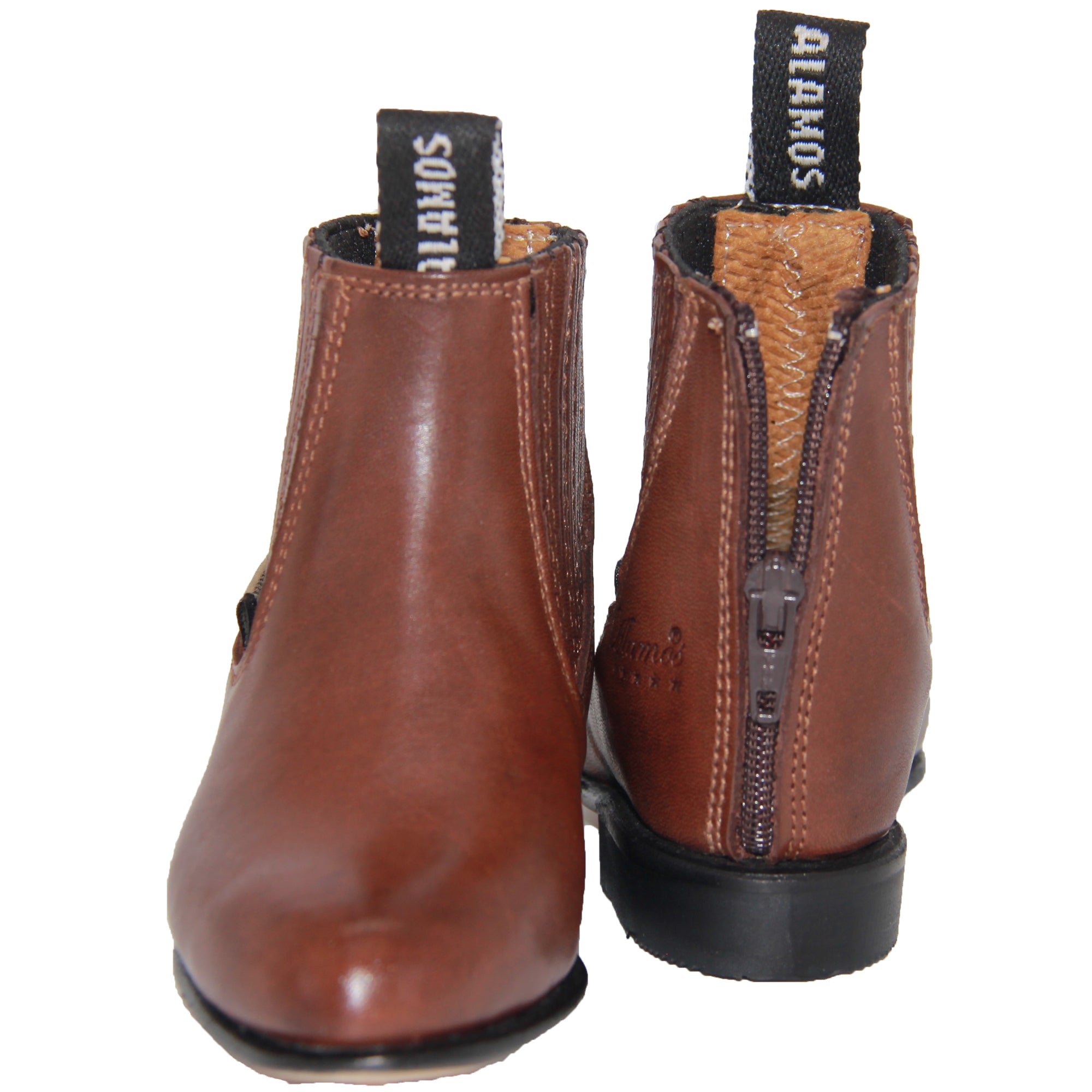 Kids Leather Ankle Boots Toddler Infant Western Boot