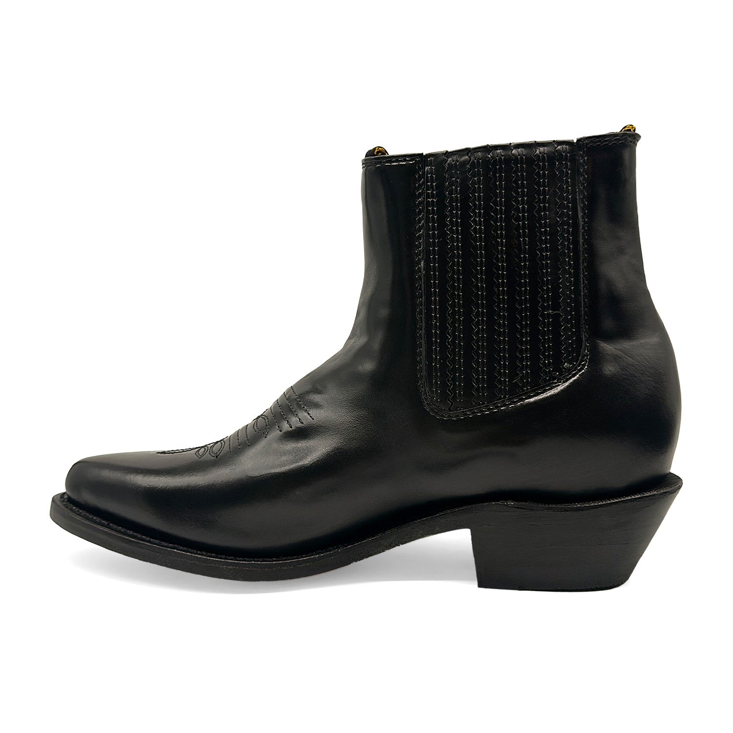Men’s J Toe Short Ankle Leather Boot