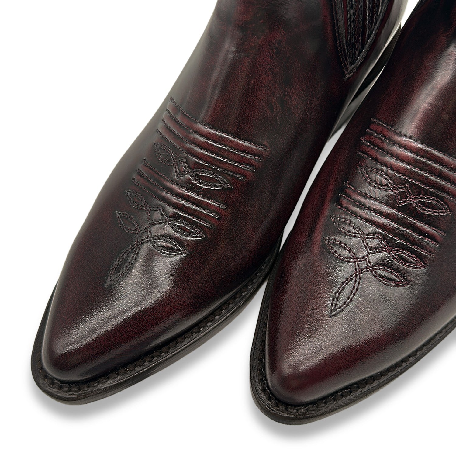 Men’s J Toe Short Ankle Leather Boot