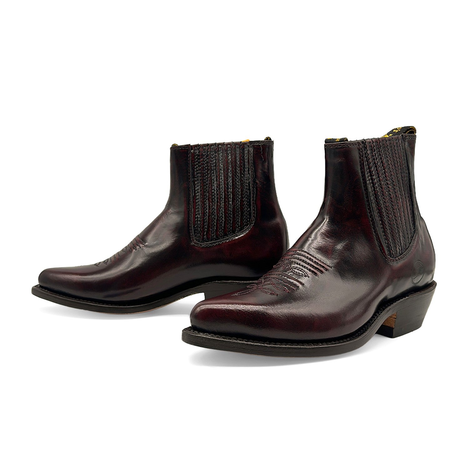 Men’s J Toe Short Ankle Leather Boot