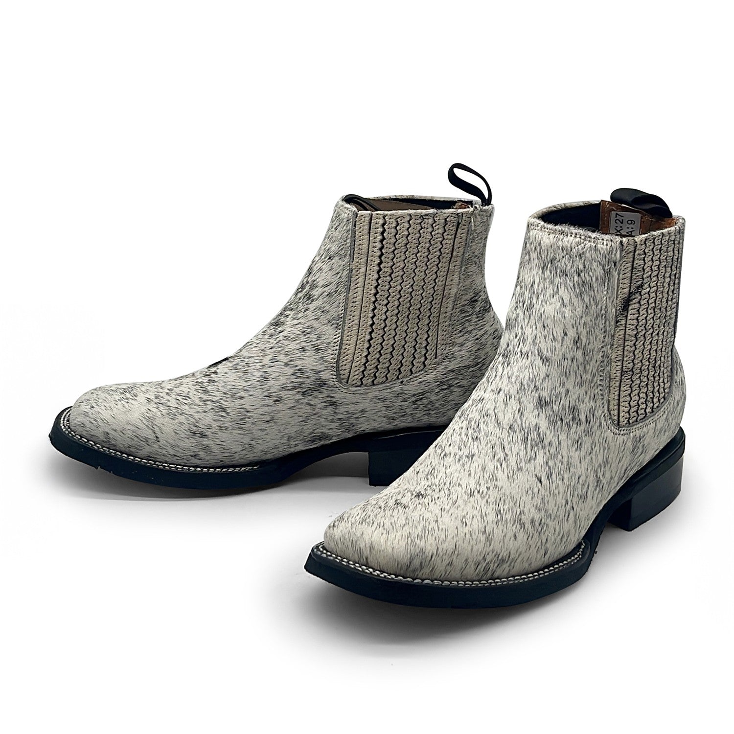 Men’s Chelsea Pony Hair Western Ankle Boot