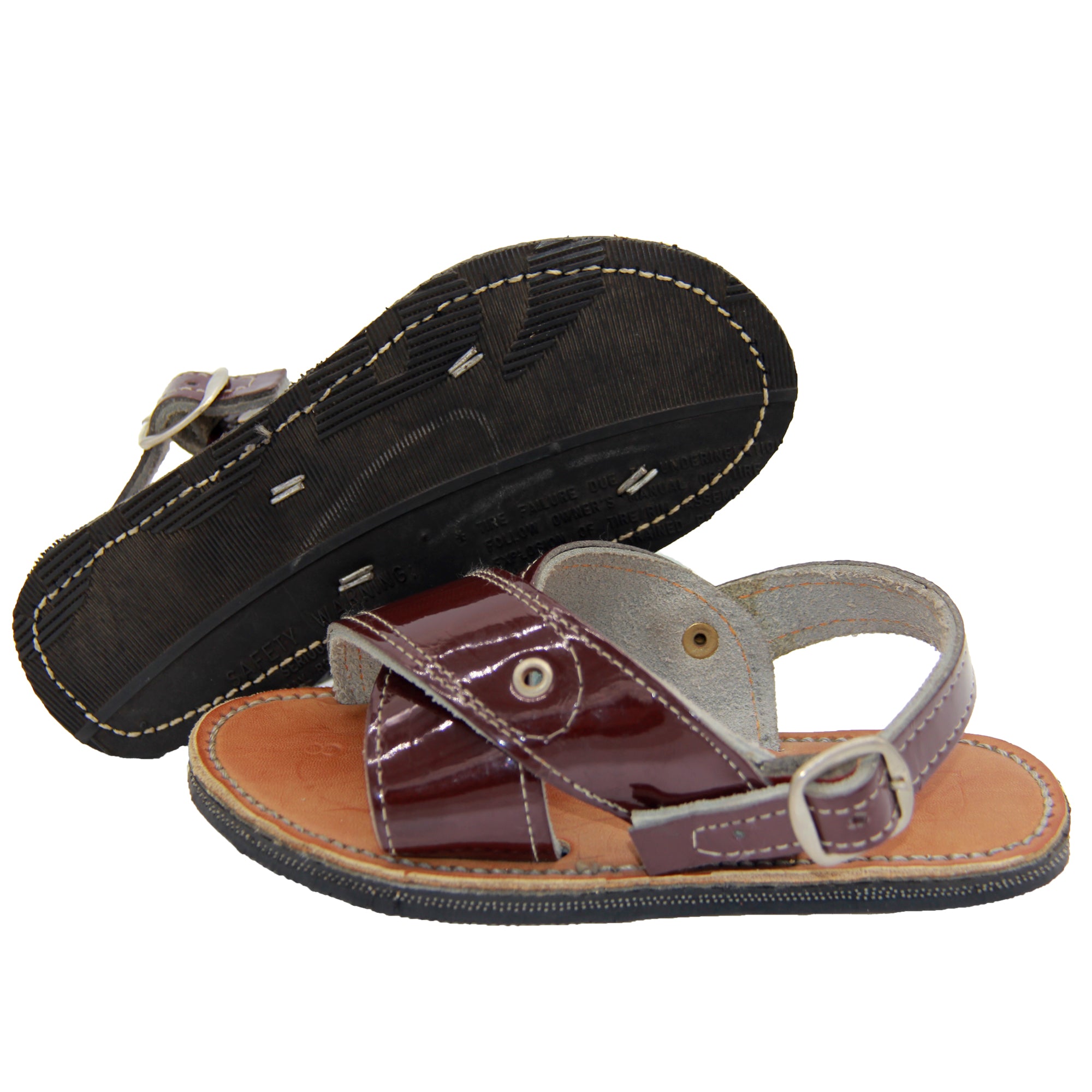 Kids Traditional Mexican Leather Huarache Sandal