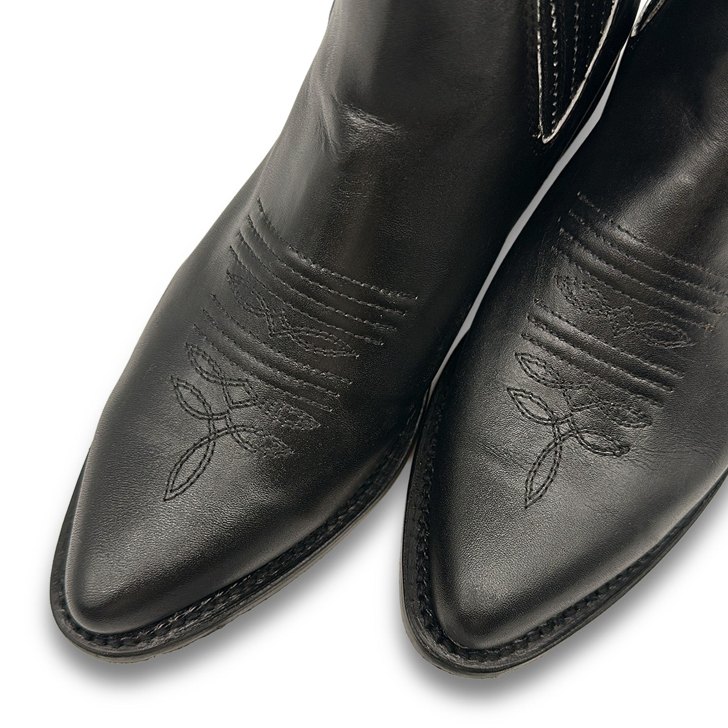 Men’s J Toe Short Ankle Leather Boot