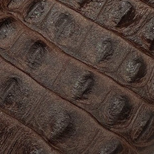 Men's Leather Short Ankle Cowboy Boot With Embossed Crocodile Print