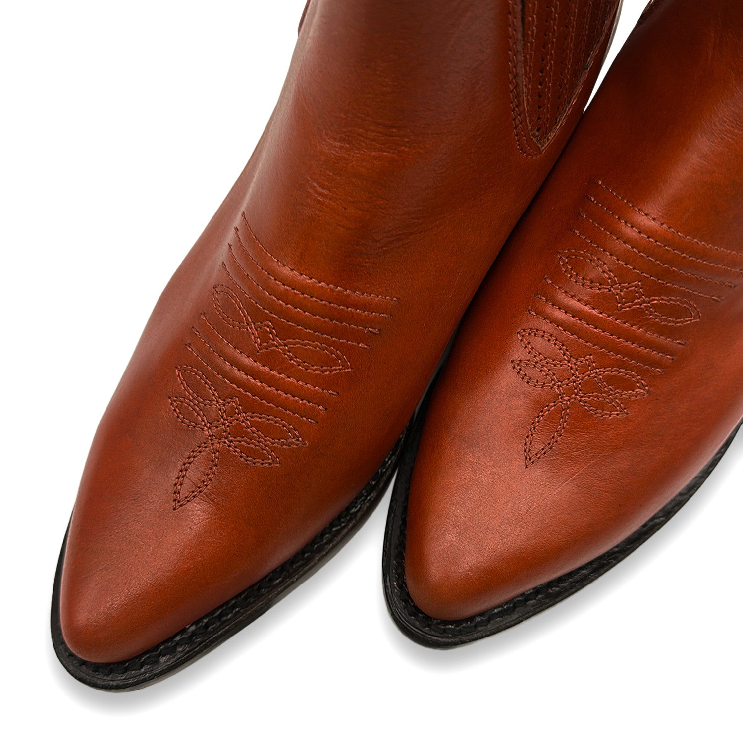 Men’s J Toe Short Ankle Leather Boot