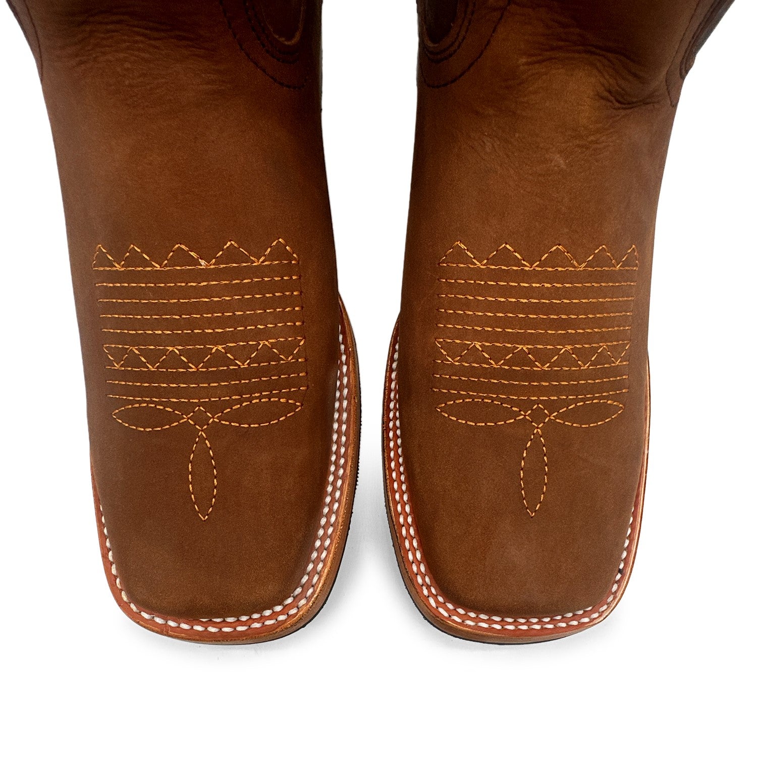 Men's Square Toe Leather Cowboy Western Boot