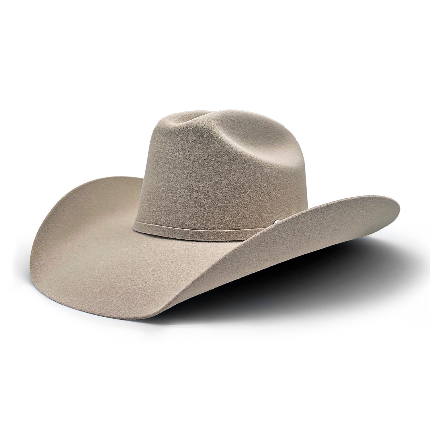 Men’s Texana Cowboy Hat 100% Wool Felt 4” Brim Cattleman Crease Western Hat