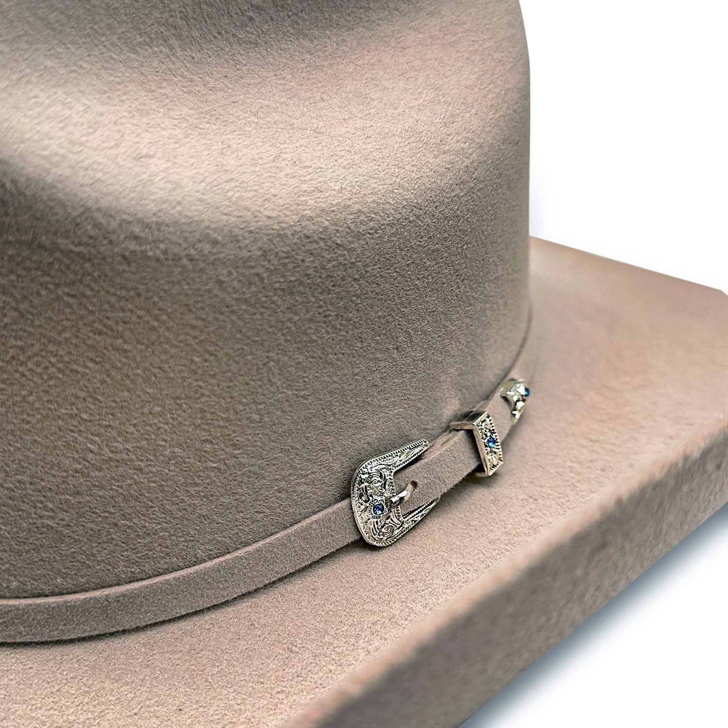 Men’s Texana Joan Sebastian Style Cowboy Hat 100% Wool Felt 4” Brim Western Hat
