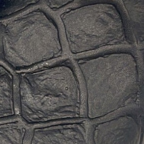 Men’s Leather Western Boot Pirarucu Fish Print Square Toe Mid-Calf