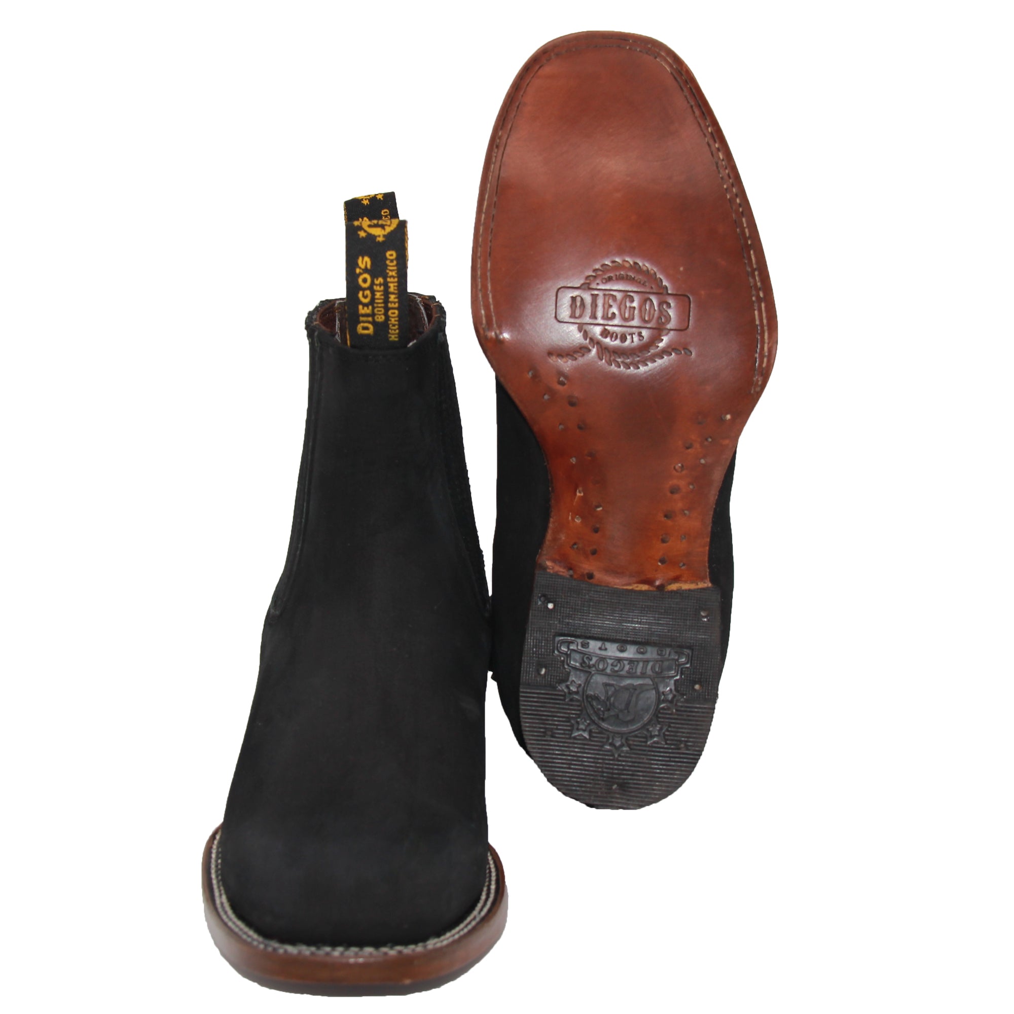 Men's Short Ankle Leather Boots