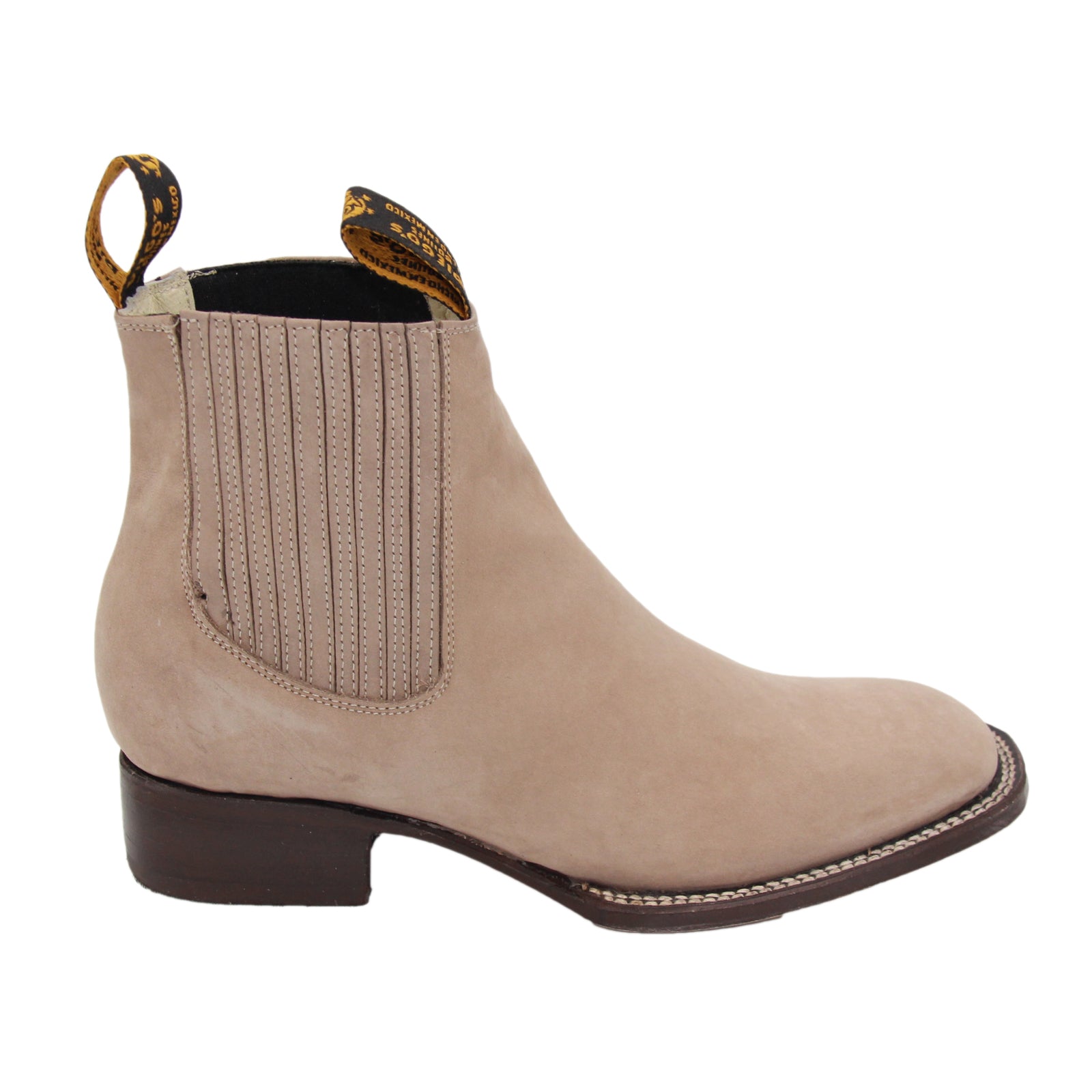 Men's Short Ankle Leather Boots