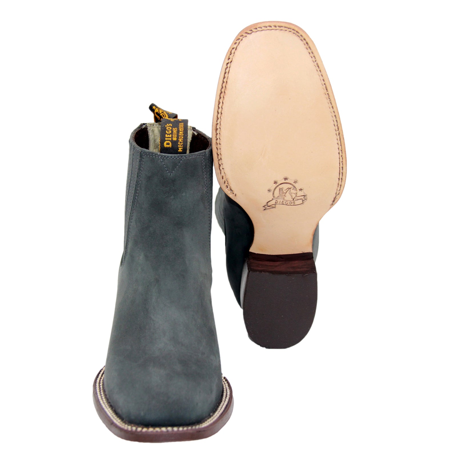 Men's Short Ankle Leather Boots