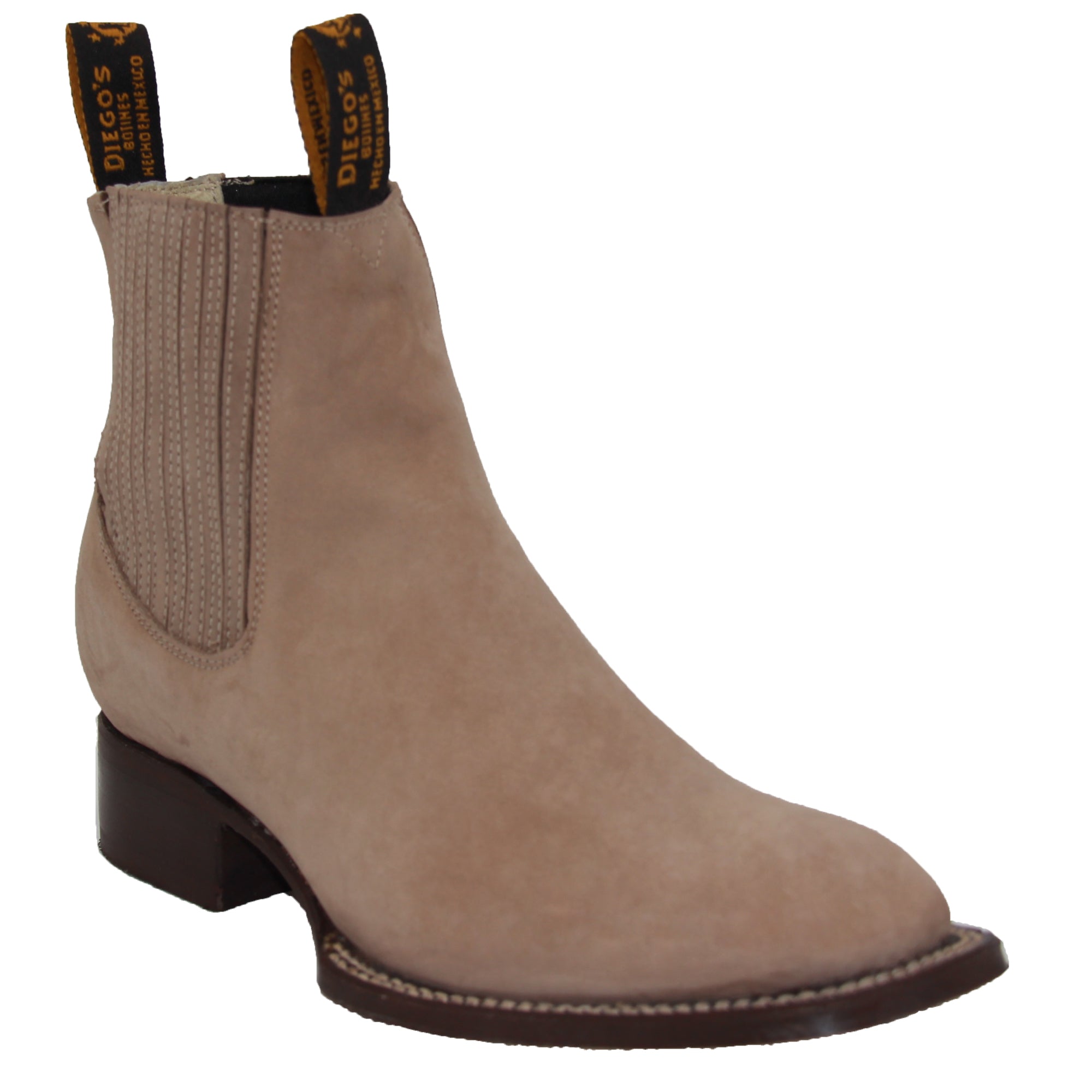 Men's Short Ankle Leather Boots