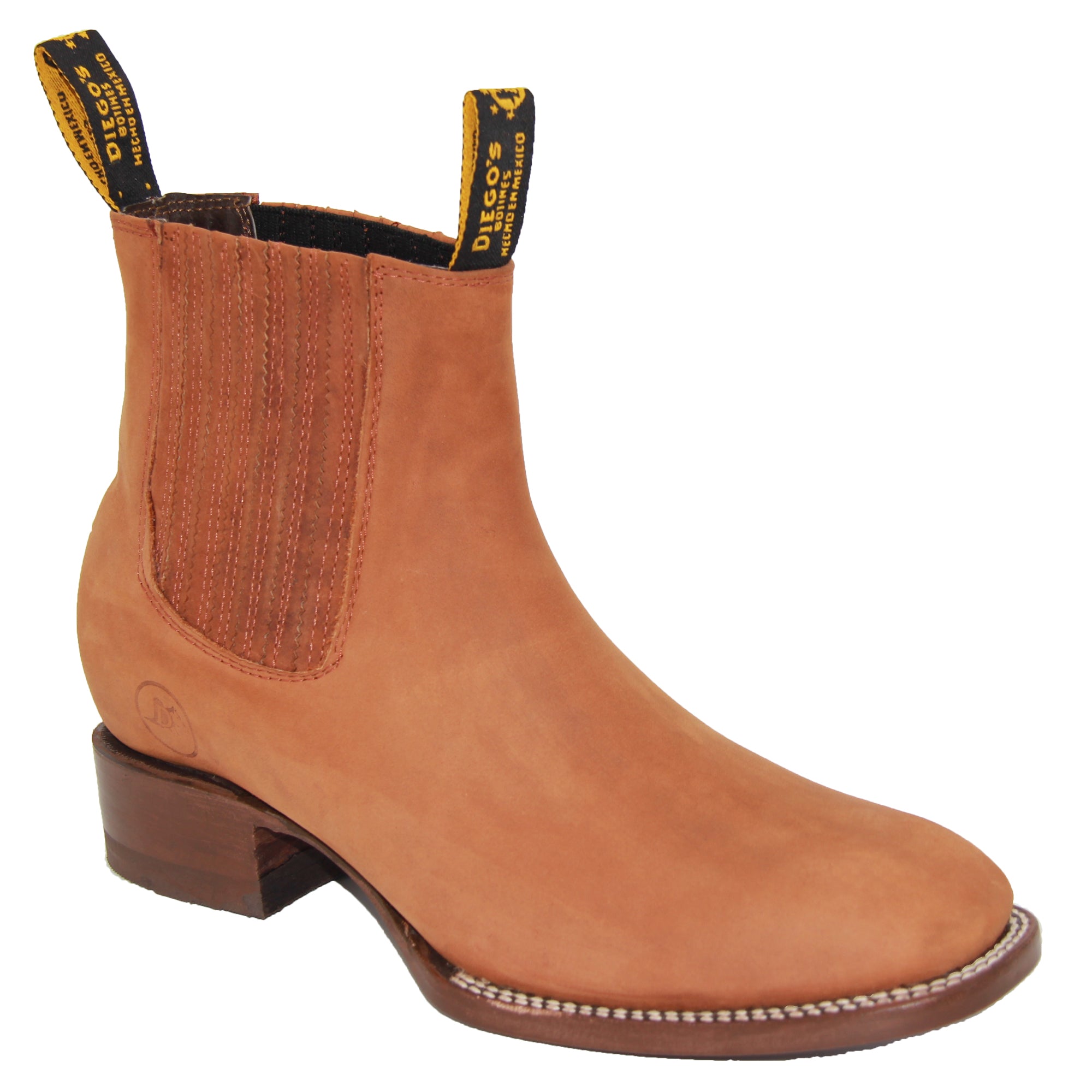 Men's Short Ankle Leather Boots