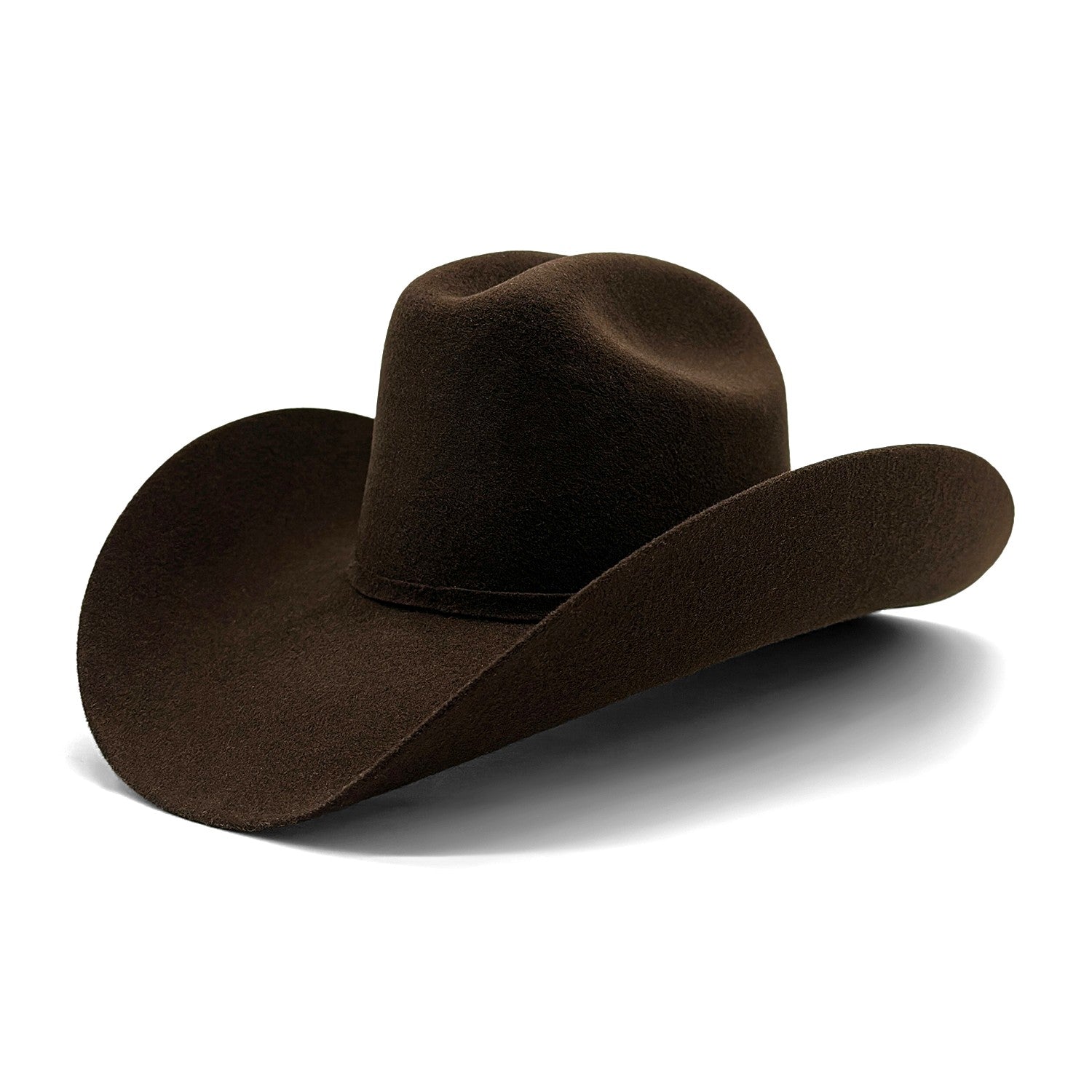 Men’s Texana Joan Sebastian Style Cowboy Hat 100% Wool Felt 4” Brim Western Hat