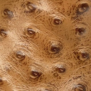 Men’s Leather Cowboy Boot Square Toe Embossed Ostrich Print Western Boot