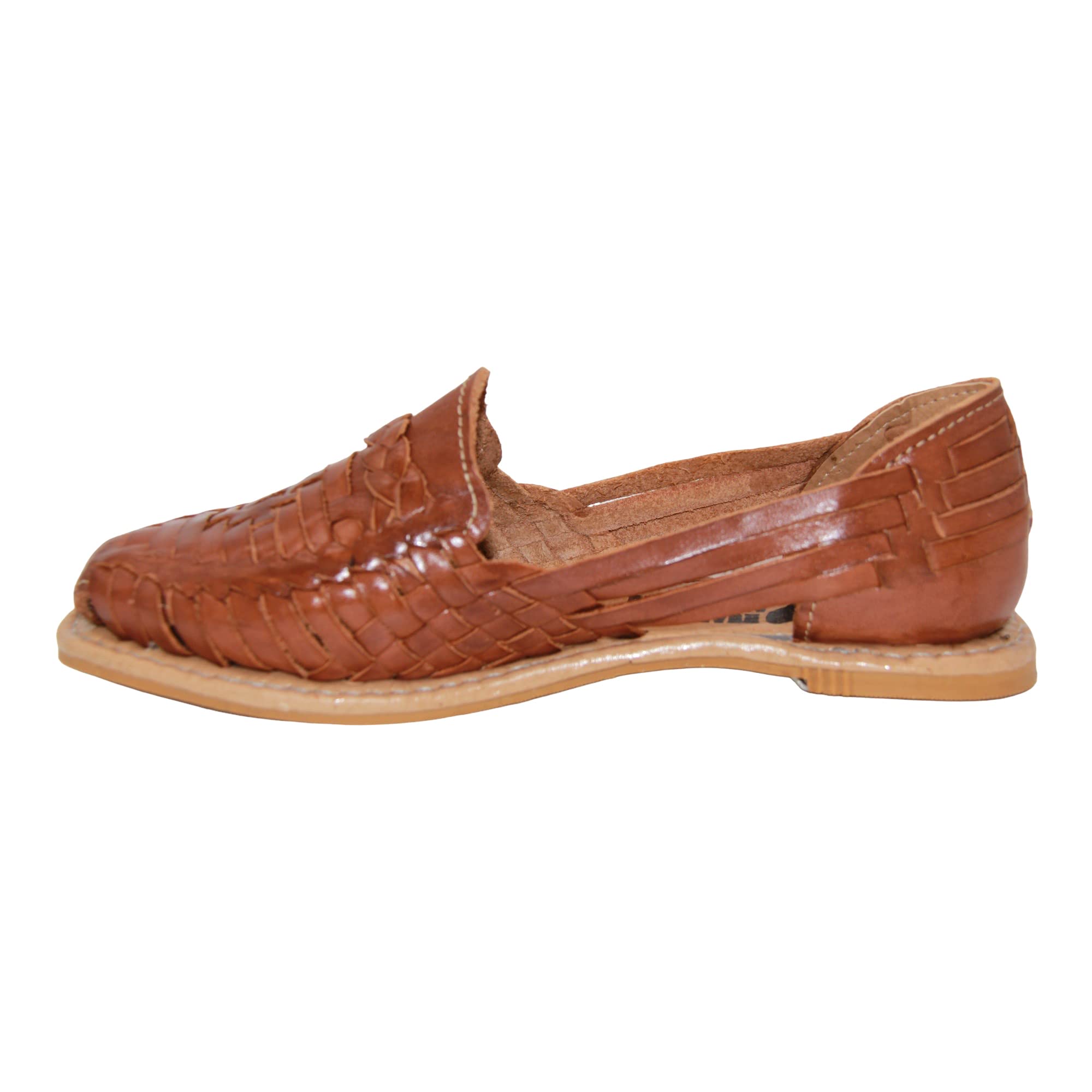 Women's Leather Traditional Huarache Sandal, Hand Woven Authentic Mexican Leather Huarache