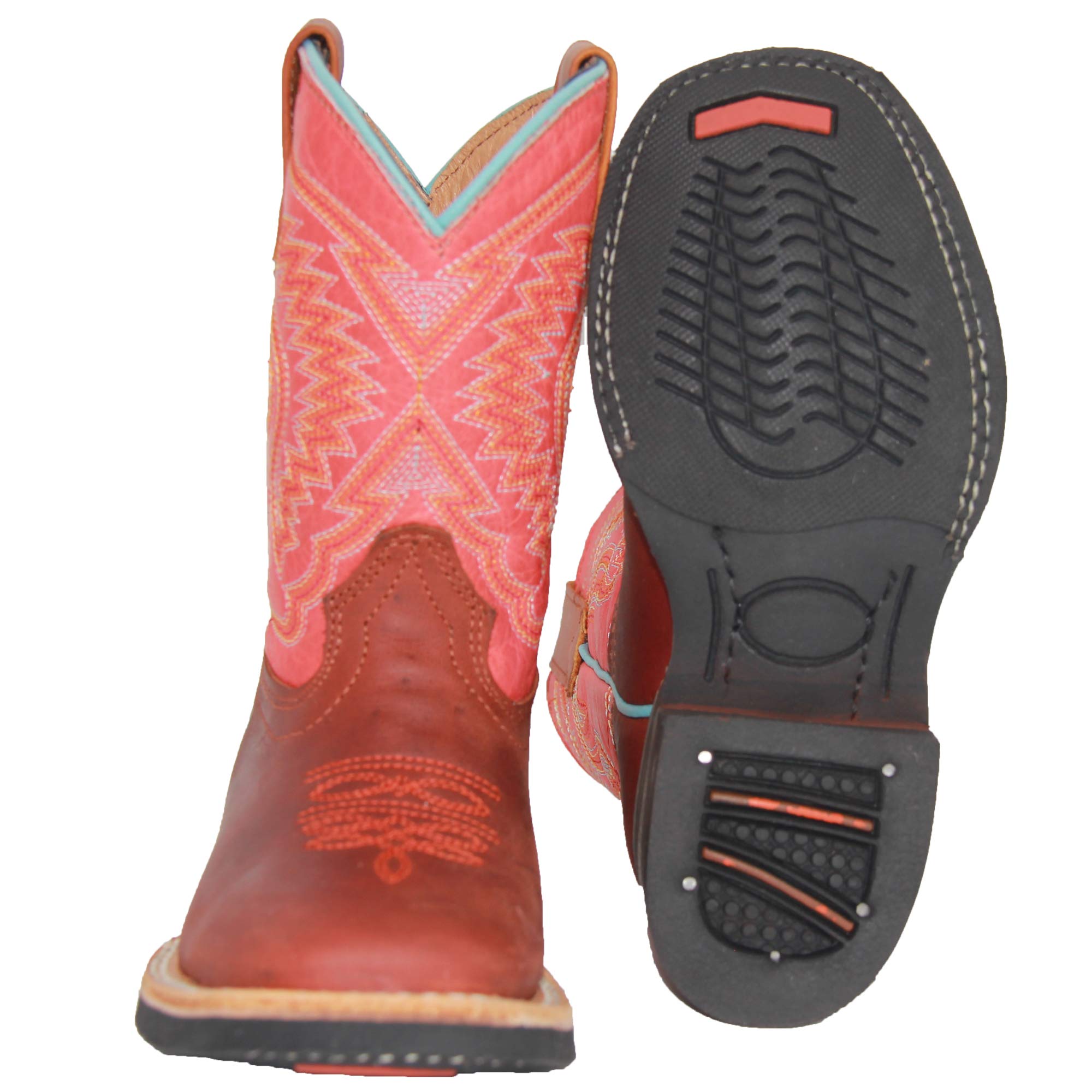 Kids Western Boots Girls Cowgirl Cowboy Boot