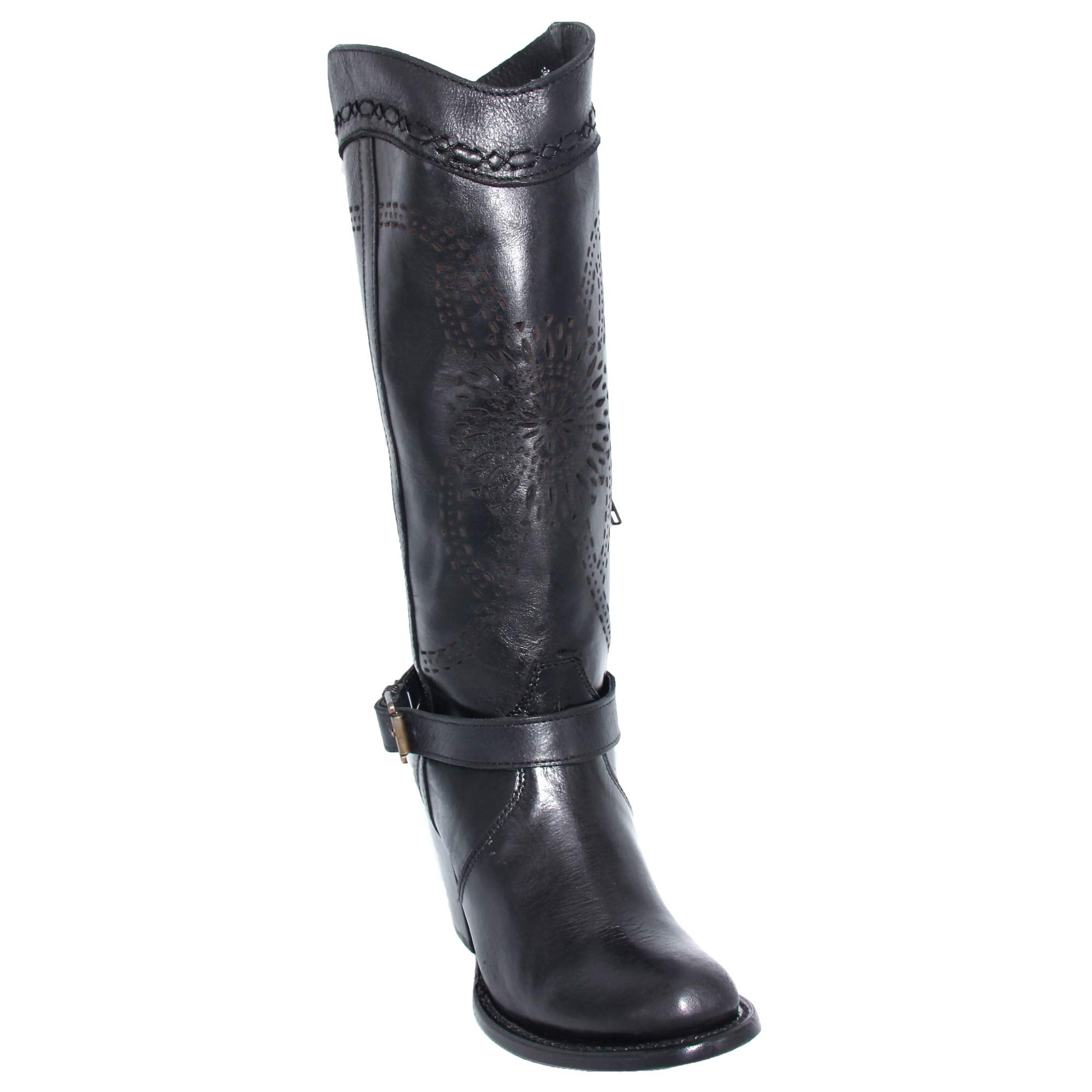 Women's Tall Cowboy Boot Round Toe