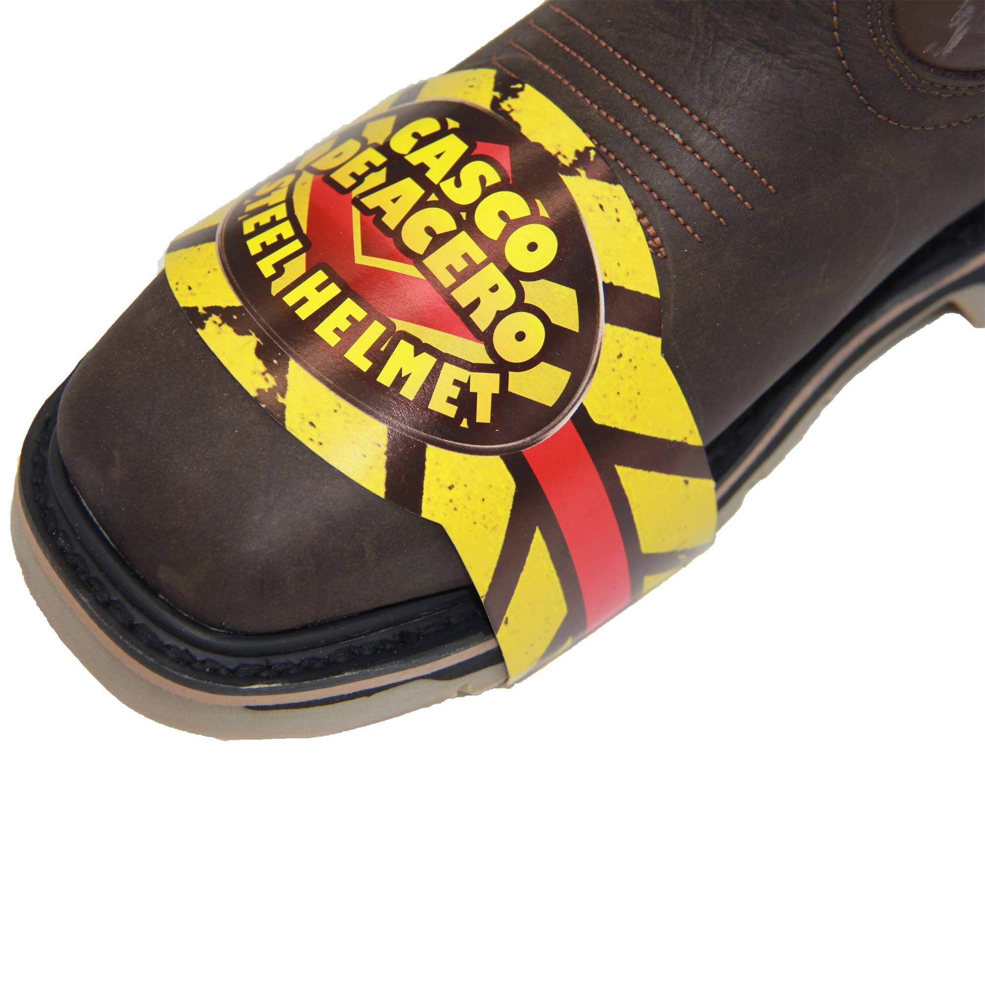 Men’s Leather Square Toe Steel Toe Western Work Boot