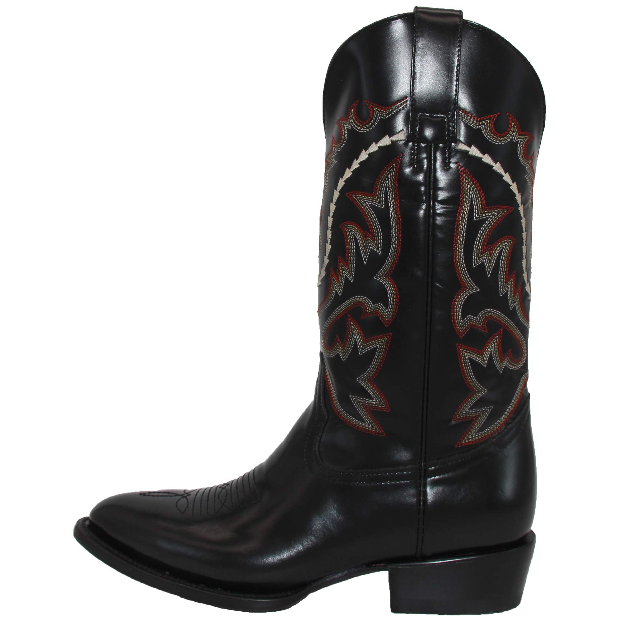 Men's Genuine Leather Chameleon Design Western Cowboy Boot