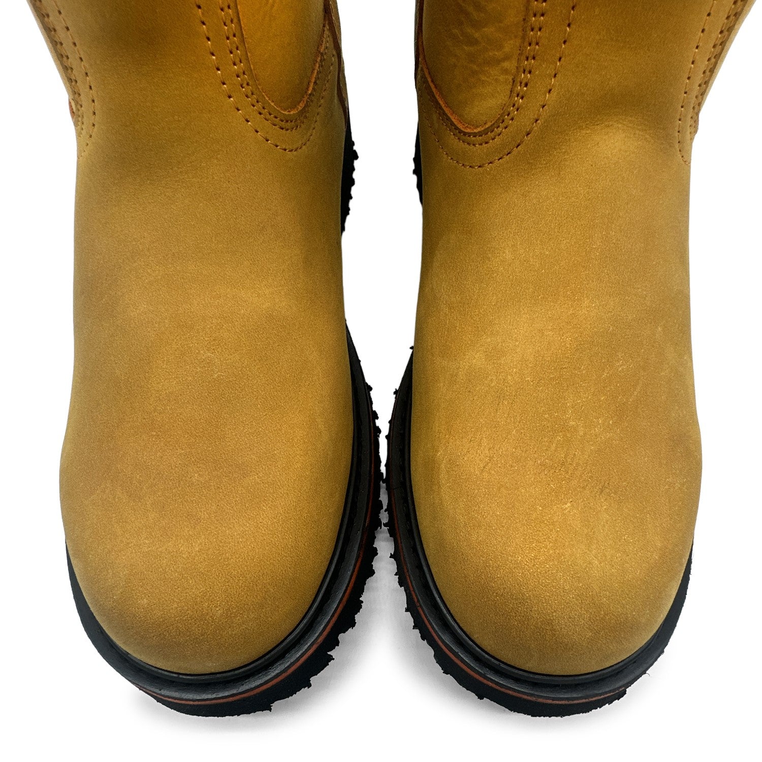 Men's Pull On Leather Heavy Duty Work Boot