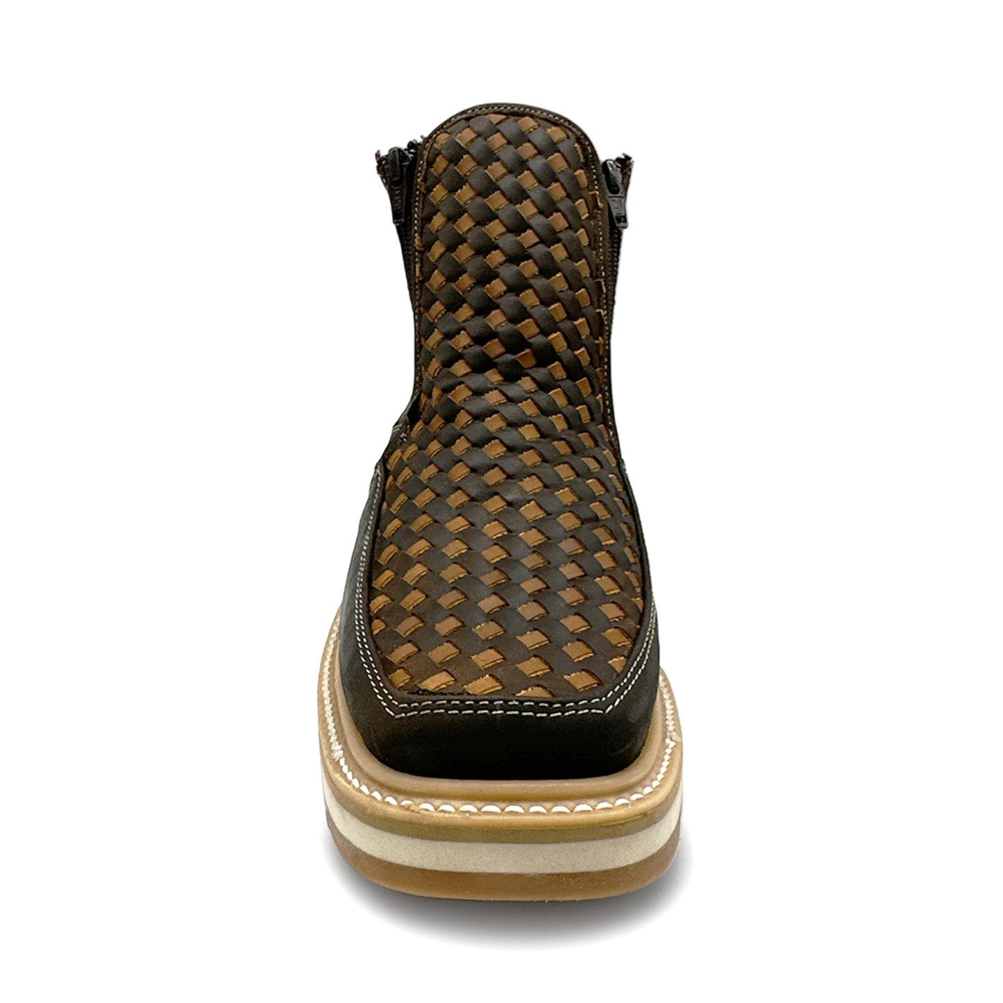 Men's Square Toe Leather Petatillo Work Boot