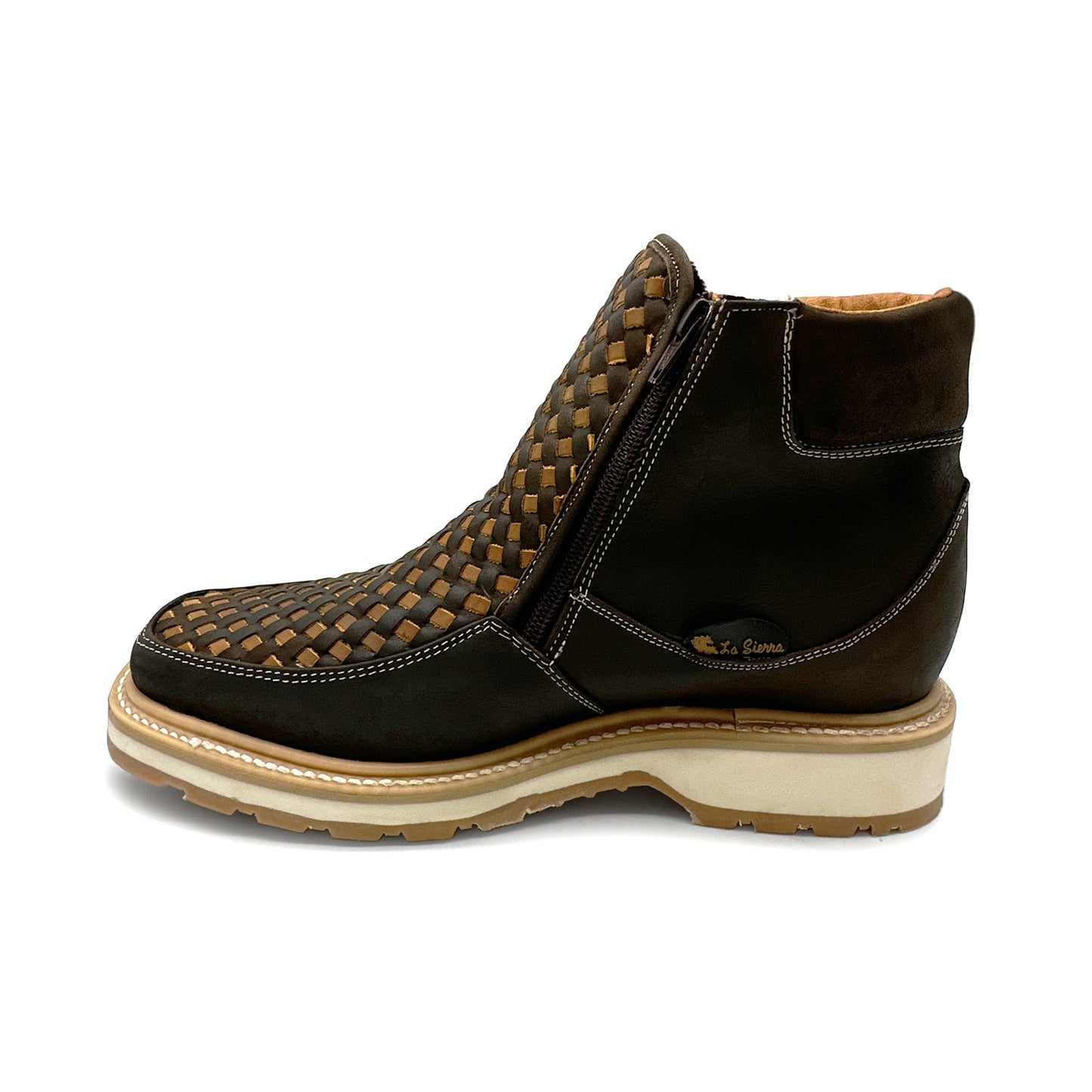 Men's Square Toe Leather Petatillo Work Boot