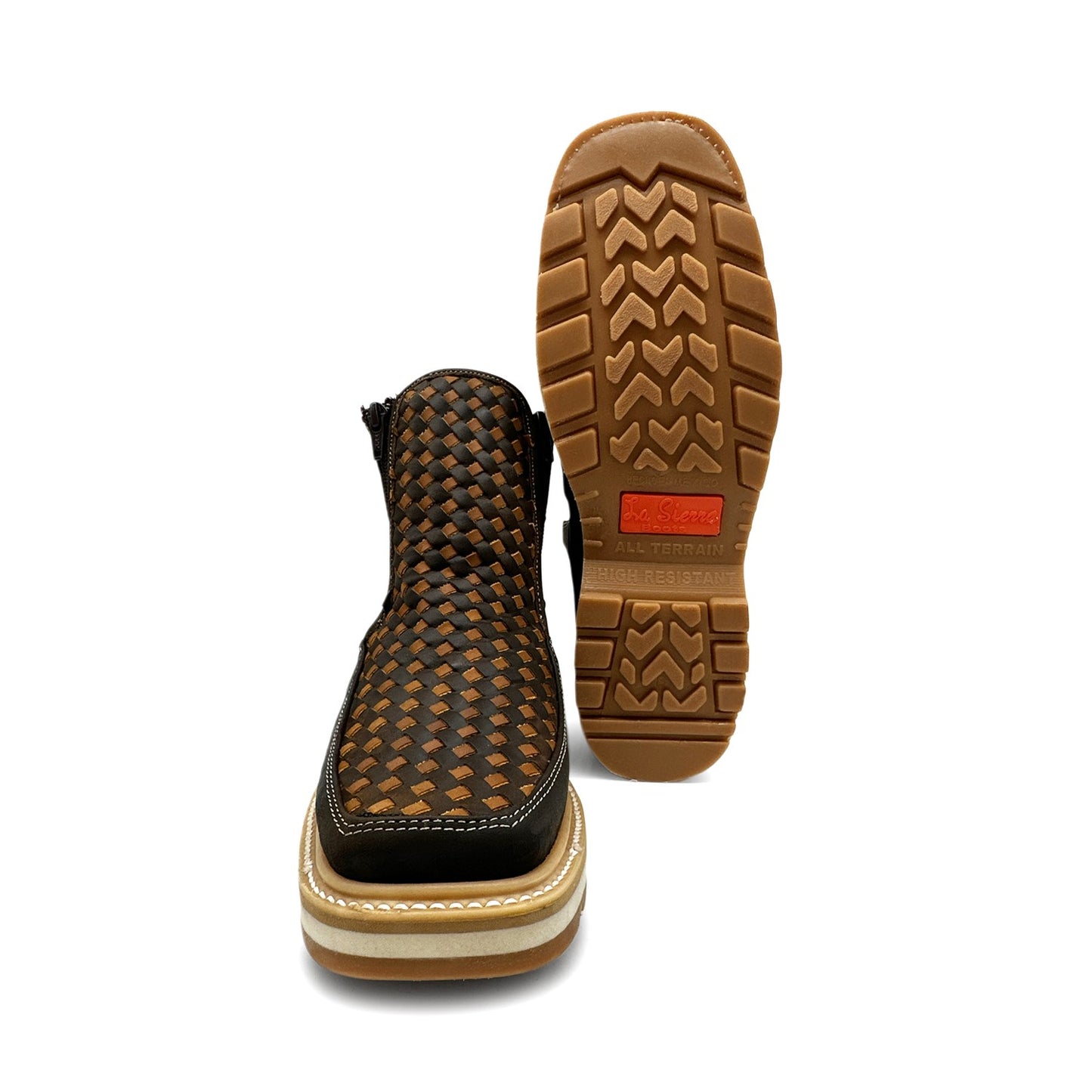 Men's Square Toe Leather Petatillo Work Boot