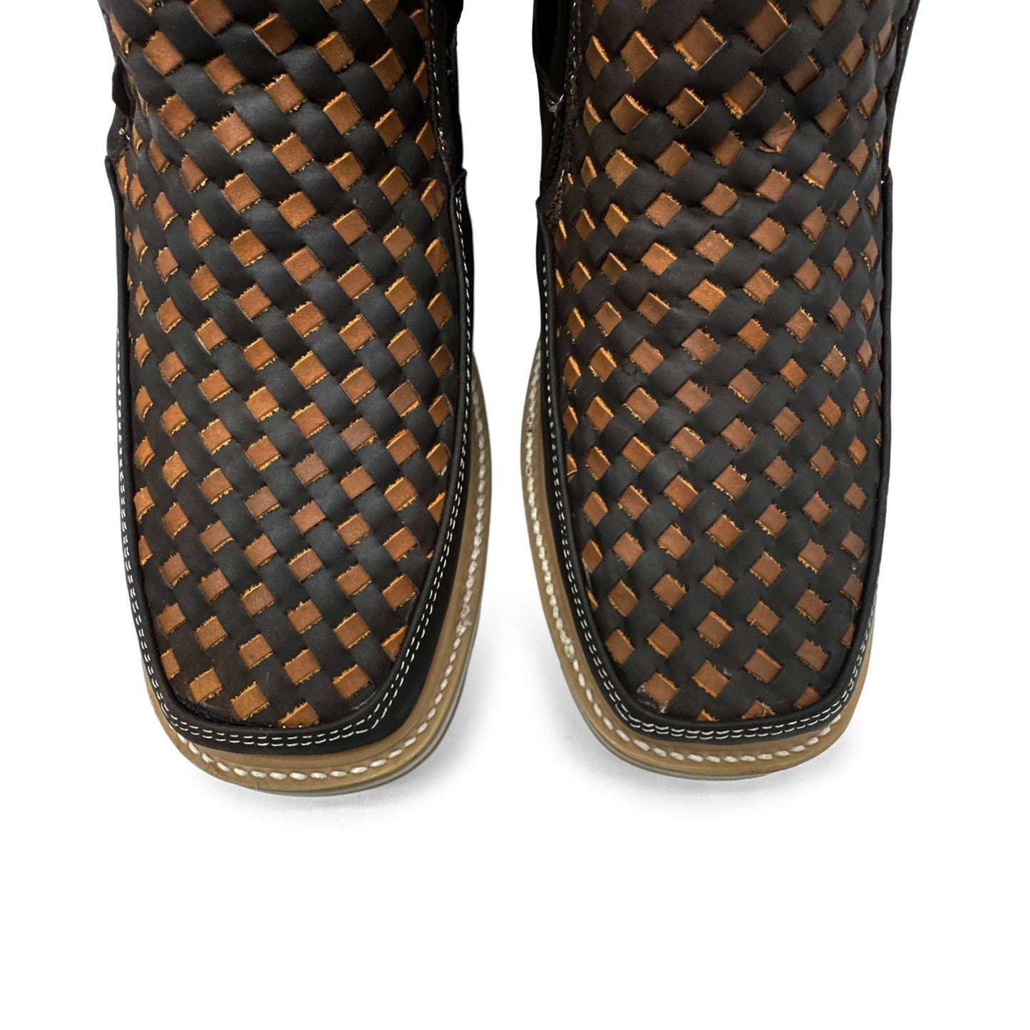 Men's Square Toe Leather Petatillo Work Boot