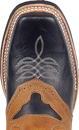 Men's Square Toe Leather Western Cowboy Boot