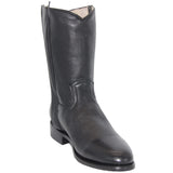 Men’s Genuine Leather Round Toe Roper Western Boot