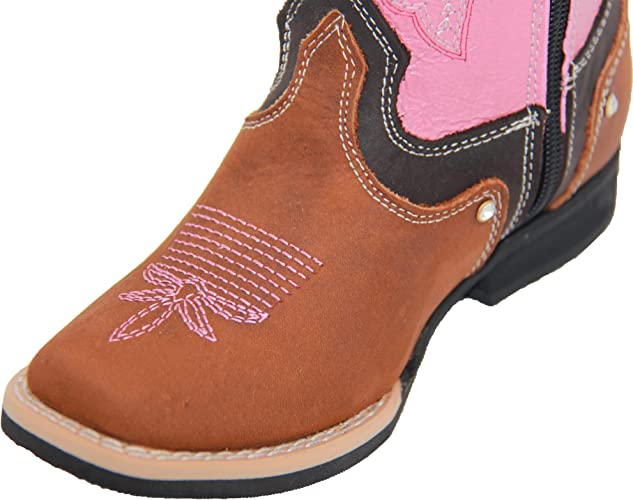 Little Girls Pink Cowboy Boot