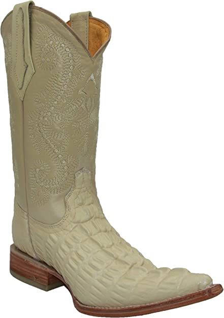 Men's Chihuahua Snip Toe Crocodile Print Cowboy Boot