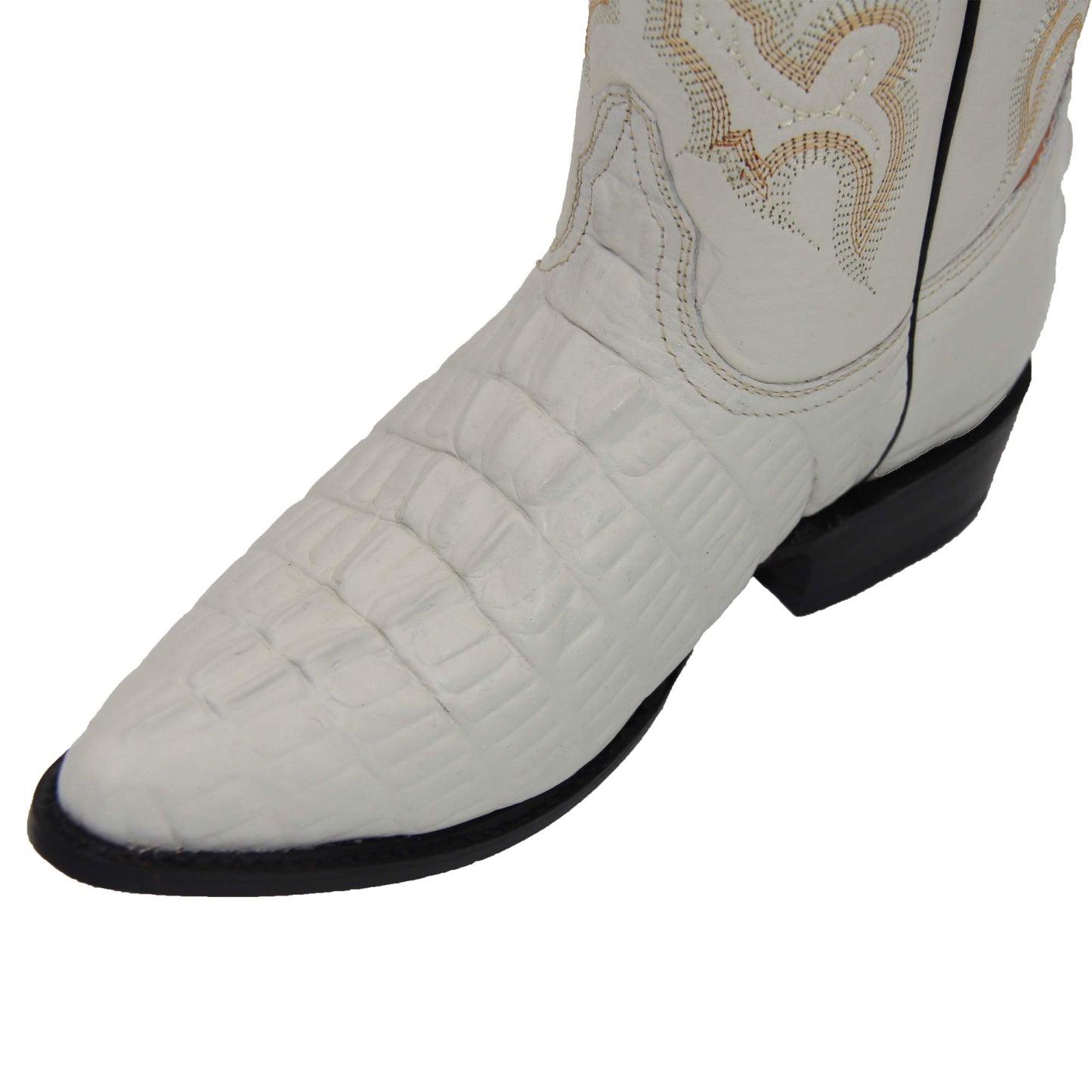 Men's Crocodile Print J Toe Western Cowboy Boot