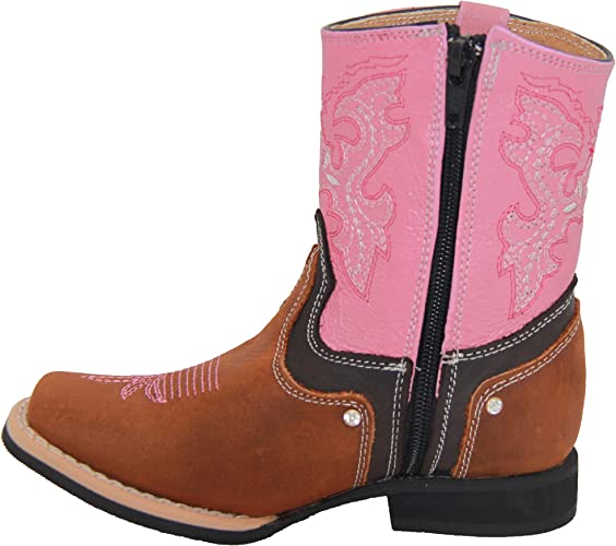 Little Girls Pink Cowboy Boot