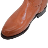 Men’s Genuine Leather Round Toe Roper Western Boot