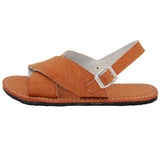 Men's Leather Solid Mexican Huarache Sandal Open Toe